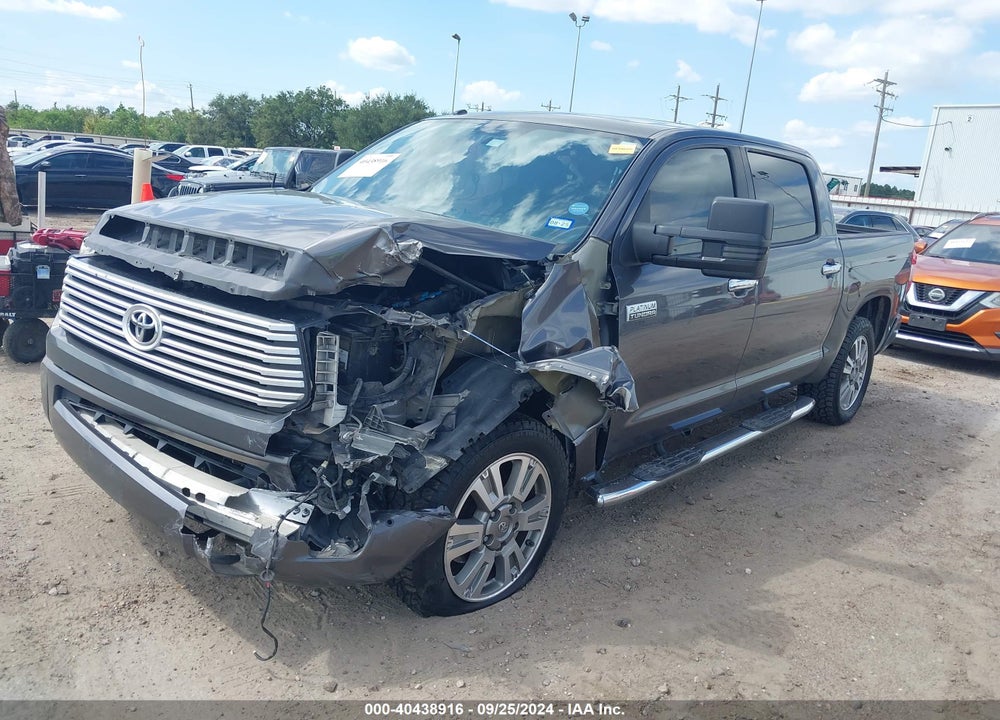 2015 TOYOTA TUNDRA PLATINUM 5.7L V8 VIN: 5TFAW5F1XFX458791