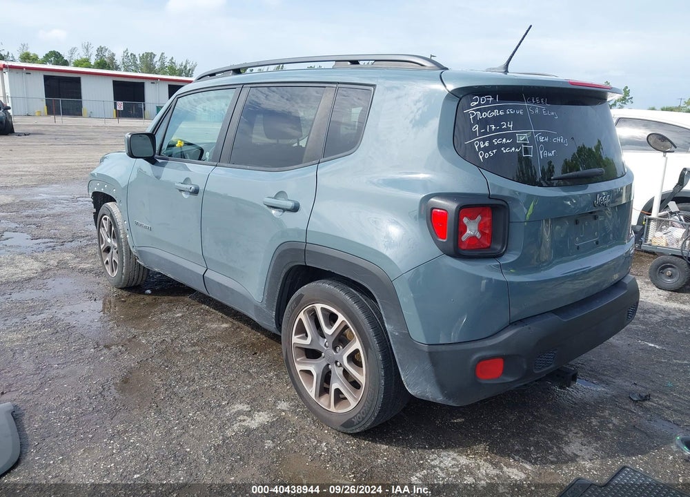 2017 JEEP RENEGADE LATITUDE FWD VIN: ZACCJABB4HPF55232
