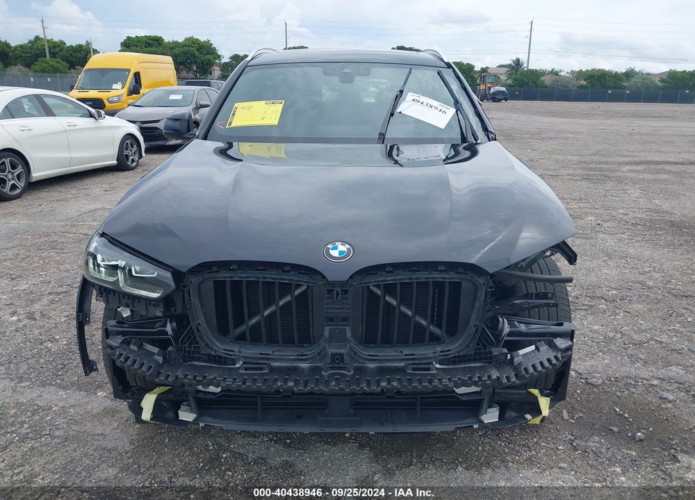 2022 BMW X3 SDRIVE30I VIN: 5UX43DP04N9N32620