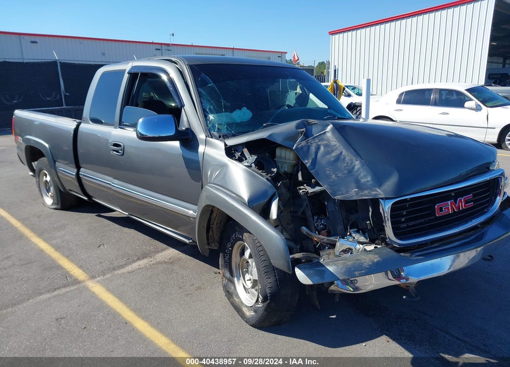2002 GMC SIERRA 1500 SLE VIN: 1GTEK19T02E254090