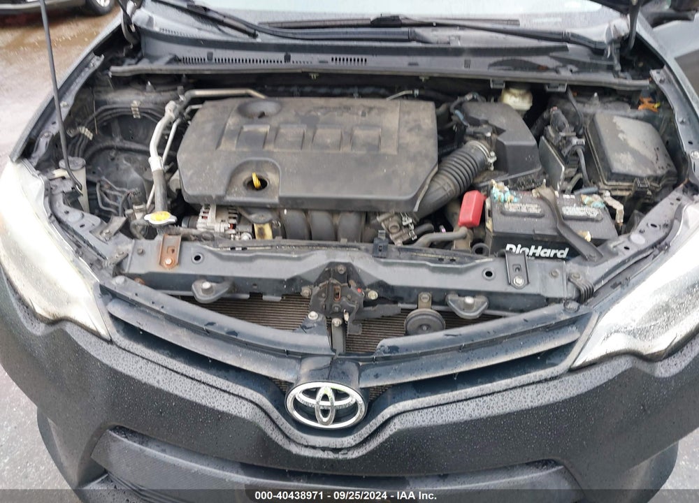 2016 TOYOTA COROLLA L VIN: 5YFBURHE9GP523017