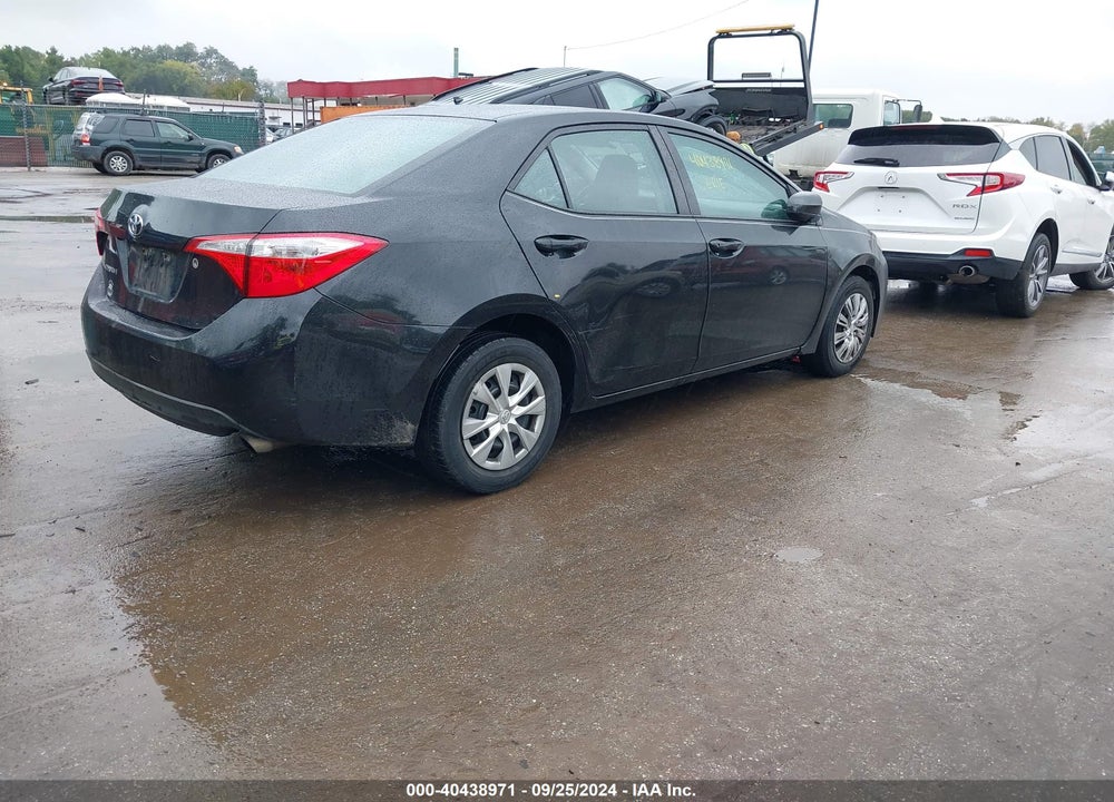 2016 TOYOTA COROLLA L VIN: 5YFBURHE9GP523017