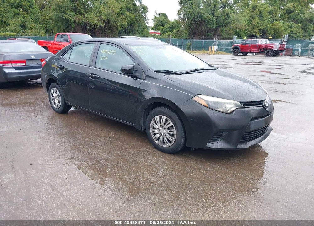 2016 TOYOTA COROLLA L VIN: 5YFBURHE9GP523017