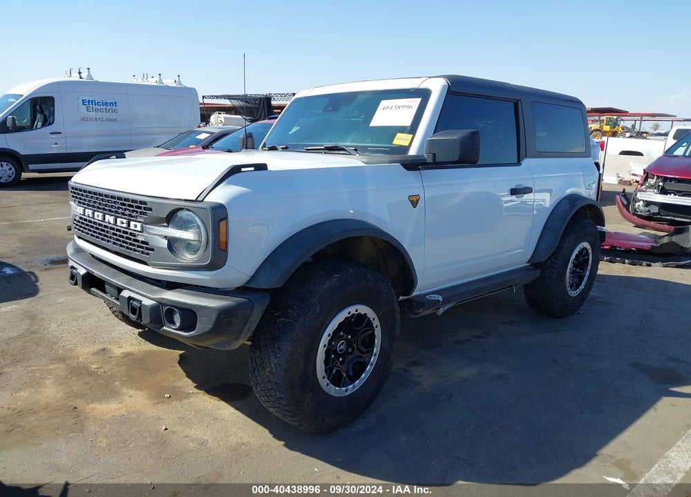 2022 FORD BRONCO BADLANDS VIN: 1FMDE5CP5NLB17597