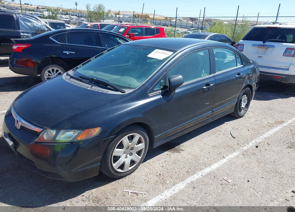 2007 HONDA CIVIC LX VIN: 1HGFA15507L119128