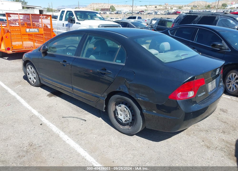 2007 HONDA CIVIC LX VIN: 1HGFA15507L119128