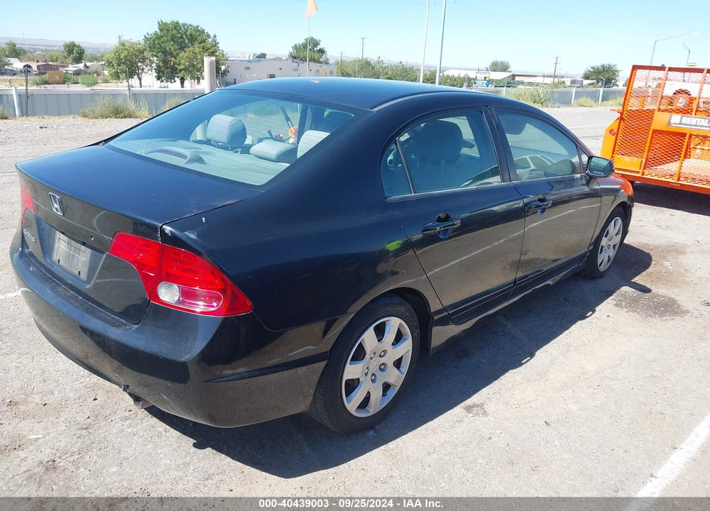 2007 HONDA CIVIC LX VIN: 1HGFA15507L119128