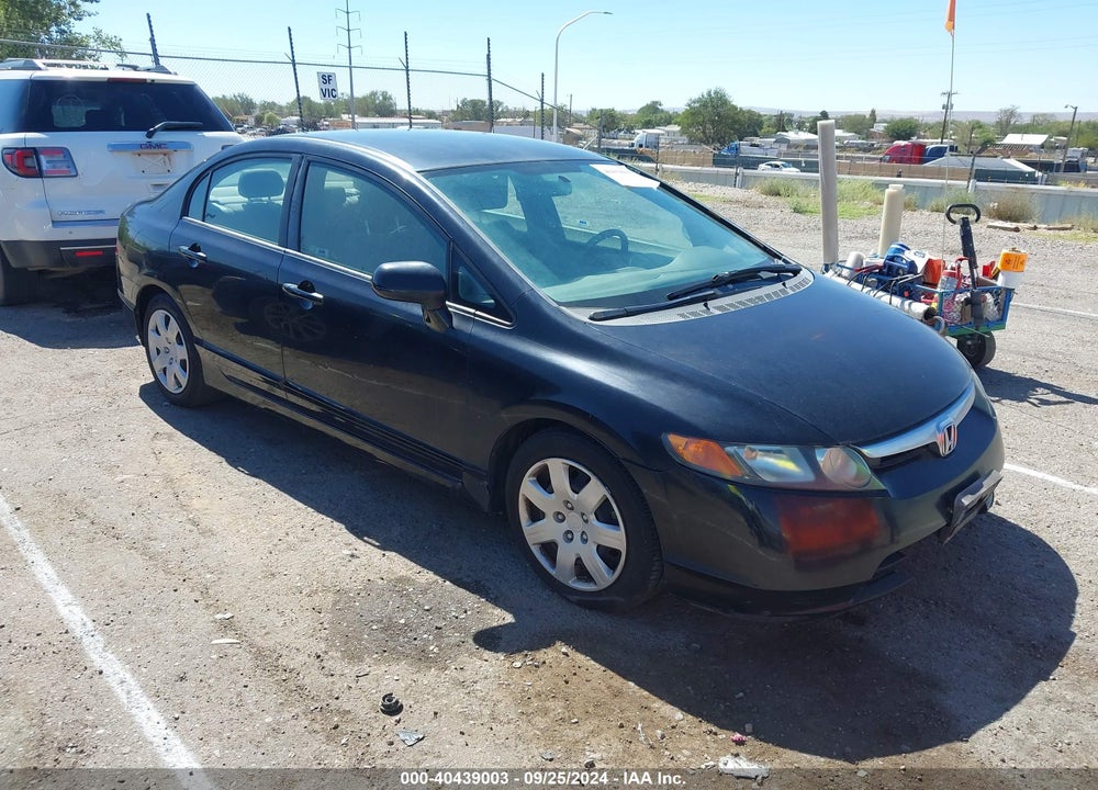 2007 HONDA CIVIC LX VIN: 1HGFA15507L119128