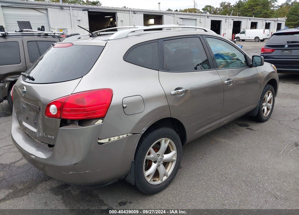 2010 NISSAN ROGUE SL VIN: JN8AS5MV5AW125600