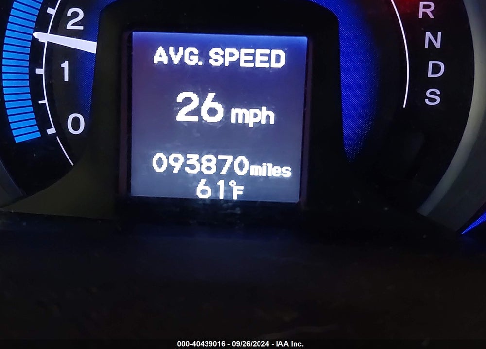 2011 HONDA INSIGHT EX VIN: JHMZE2H73BS011134