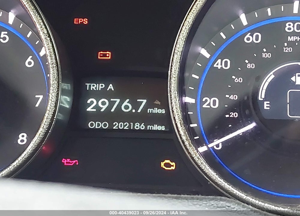 2011 HYUNDAI SONATA GLS VIN: 5NPEB4AC2BH219399