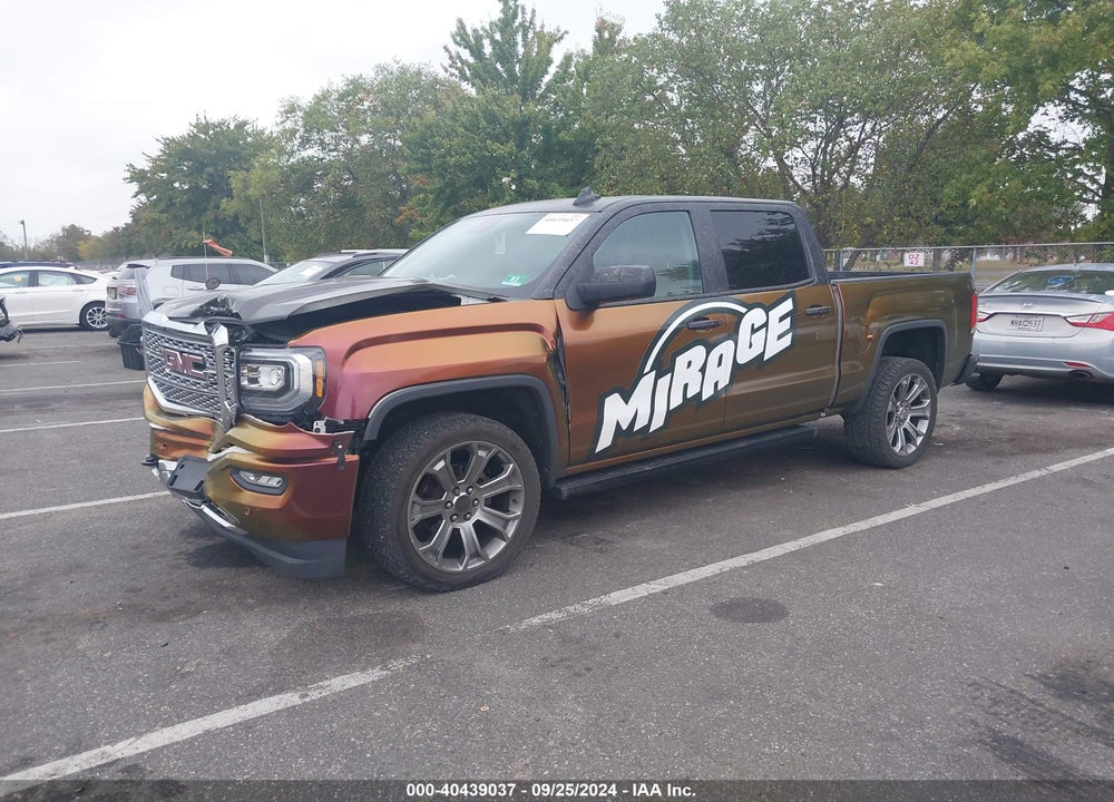 2018 GMC SIERRA 1500 DENALI VIN: 3GTU2PEJ3JG516162
