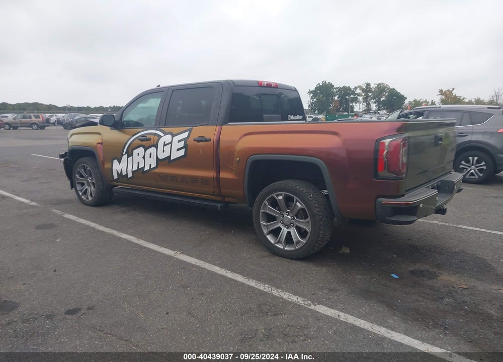 2018 GMC SIERRA 1500 DENALI VIN: 3GTU2PEJ3JG516162