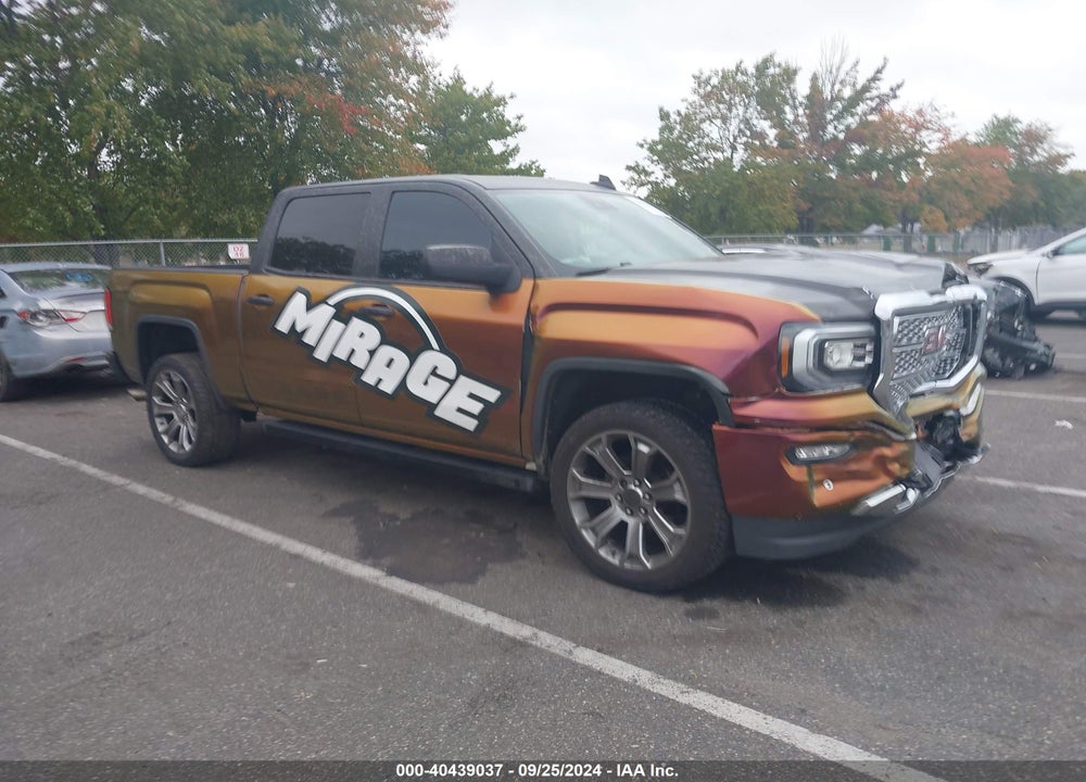 2018 GMC SIERRA 1500 DENALI VIN: 3GTU2PEJ3JG516162