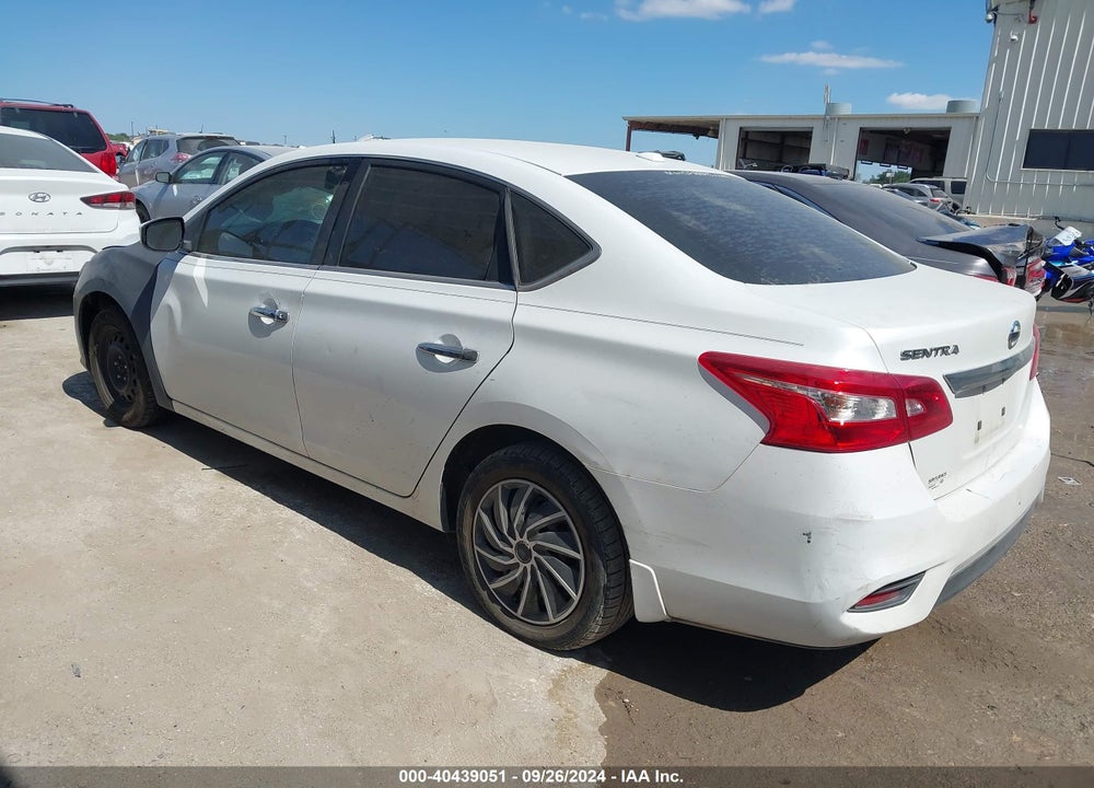 2017 NISSAN SENTRA SV VIN: 3N1AB7AP4HY217297