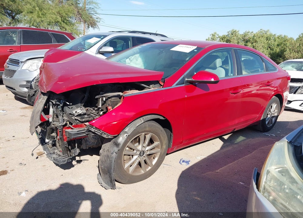 2017 HYUNDAI SONATA VIN: 5NPE24AF8HH521637