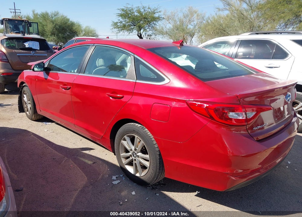 2017 HYUNDAI SONATA VIN: 5NPE24AF8HH521637