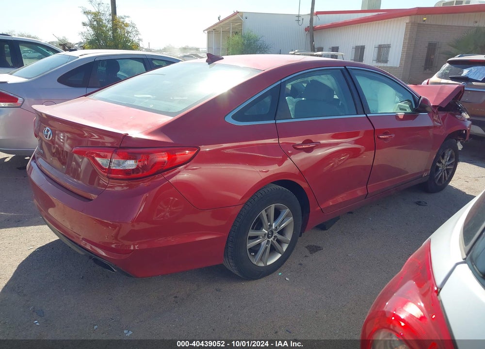 2017 HYUNDAI SONATA VIN: 5NPE24AF8HH521637