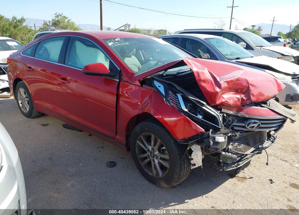 2017 HYUNDAI SONATA VIN: 5NPE24AF8HH521637