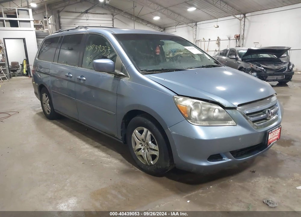 2006 HONDA ODYSSEY EX VIN: 5FNRL38446B064821