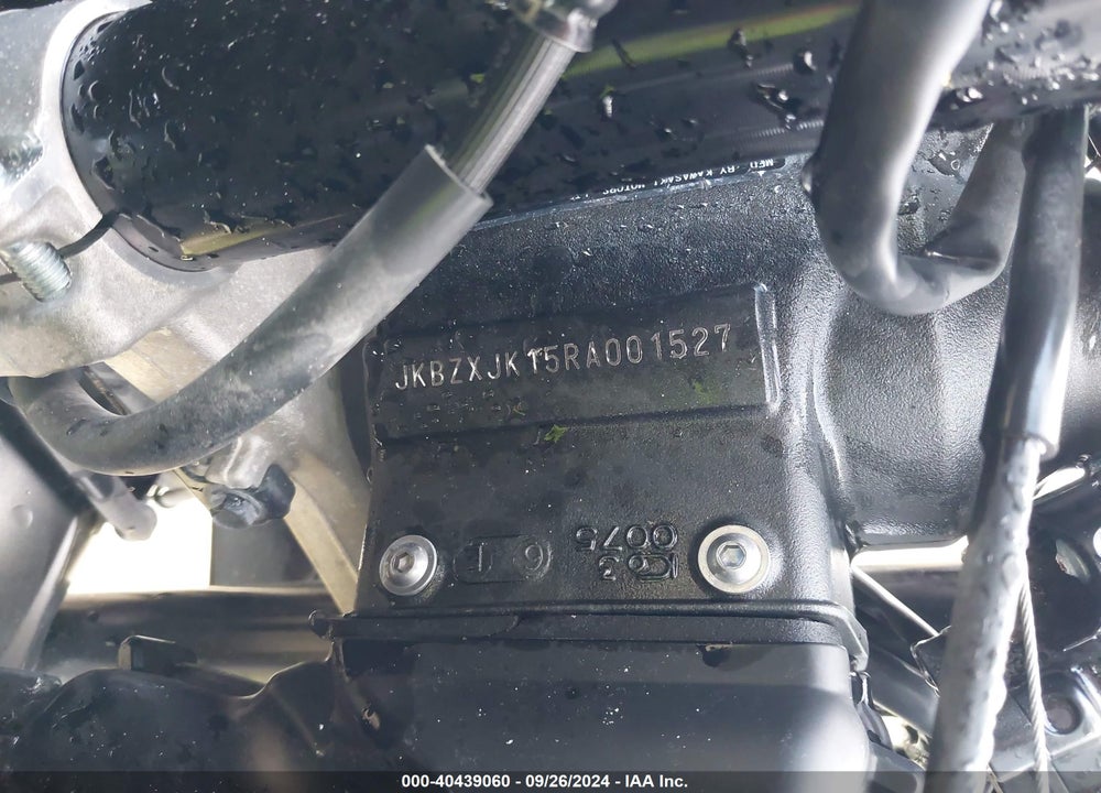 2024 KAWASAKI ZX636 K VIN: JKBZXJK15RA001527