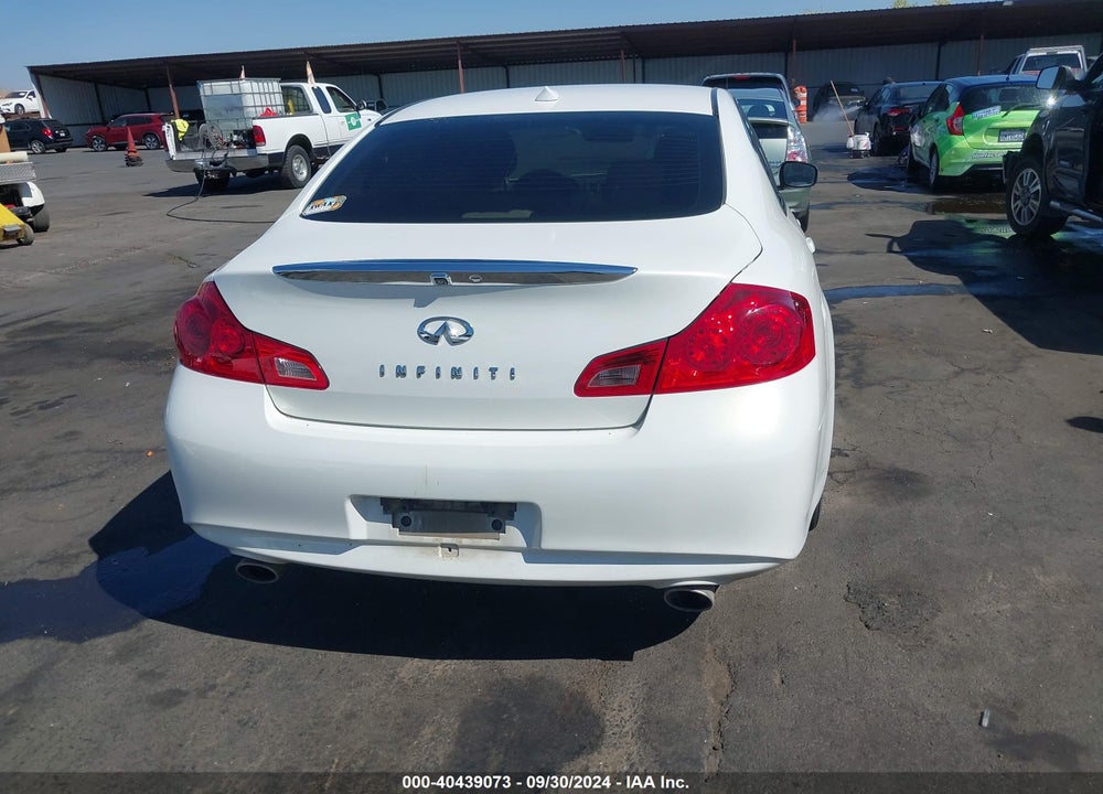2012 INFINITI G25 JOURNEY VIN: JN1DV6AP7CM812526