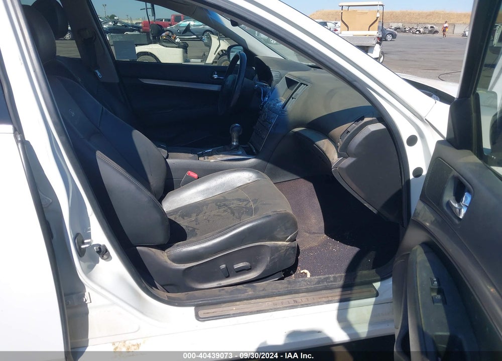 2012 INFINITI G25 JOURNEY VIN: JN1DV6AP7CM812526