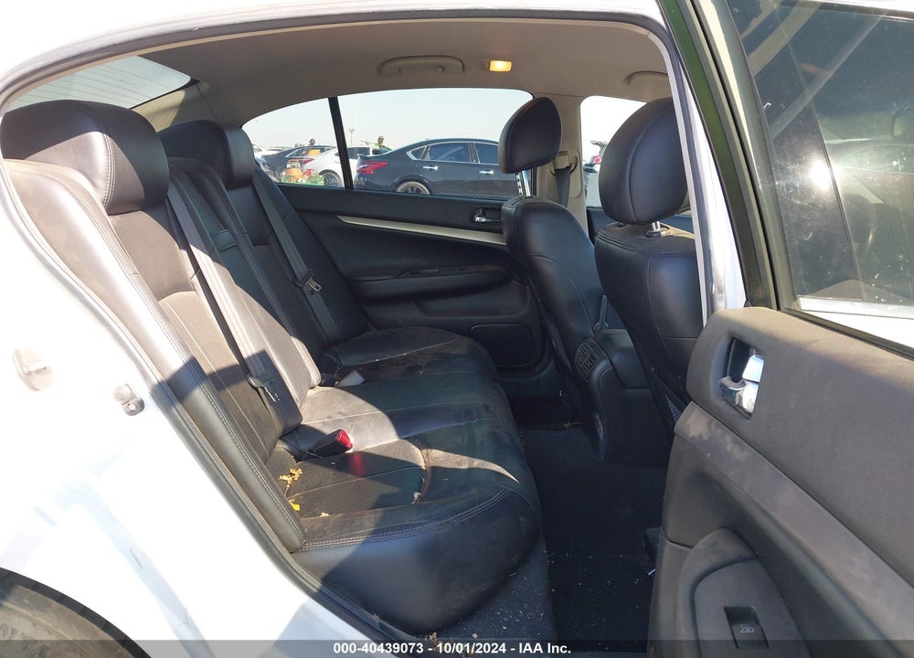 2012 INFINITI G25 JOURNEY VIN: JN1DV6AP7CM812526