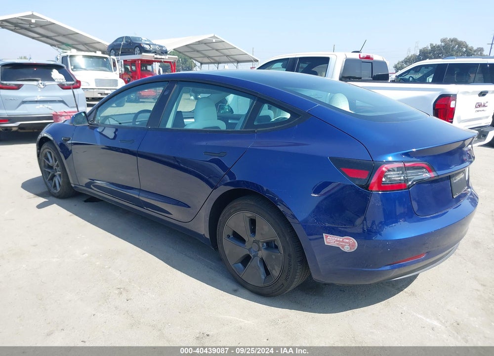 2023 TESLA MODEL 3 REAR-WHEEL DRIVE VIN: 5YJ3E1EA9PF710208