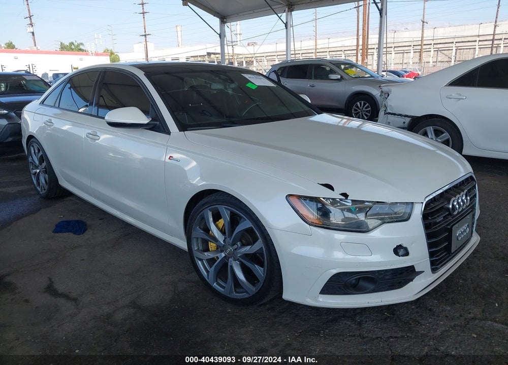 2012 AUDI A6 3.0 PREMIUM VIN: WAUJGAFC6CN128917