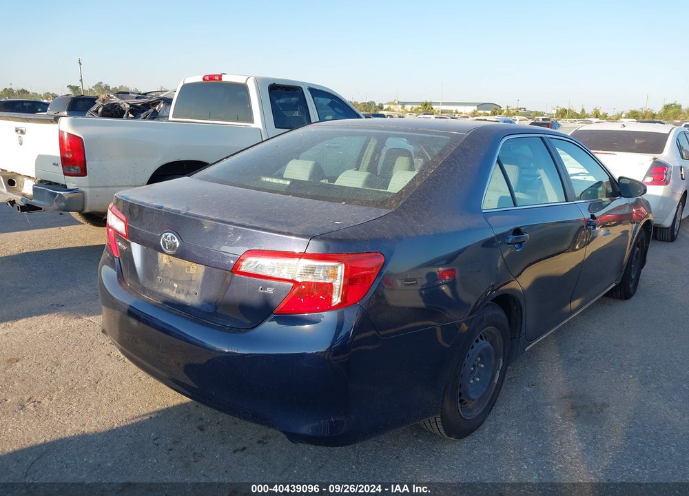 2014 TOYOTA CAMRY LE VIN: 4T4BF1FK8ER386710