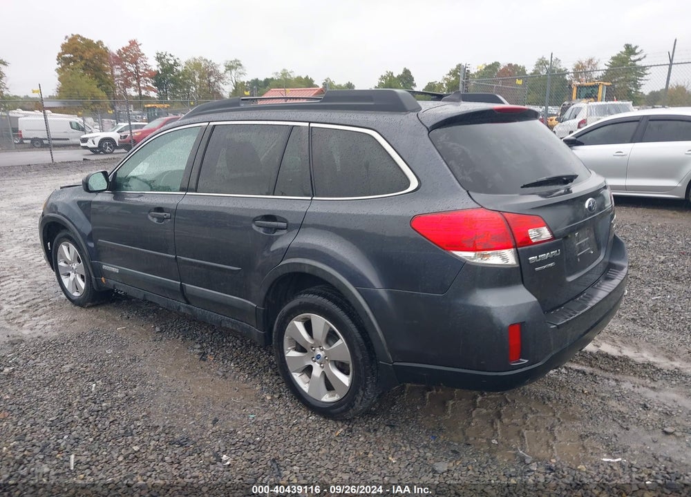 2012 SUBARU OUTBACK 3.6R LIMITED VIN: 4S4BRDKC7C2274300