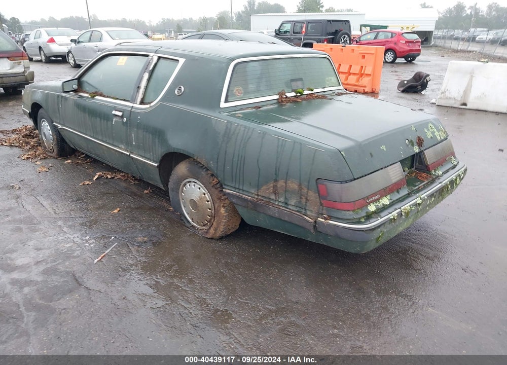 1985 MERCURY COUGAR VIN: 1MEBP9230FA642736