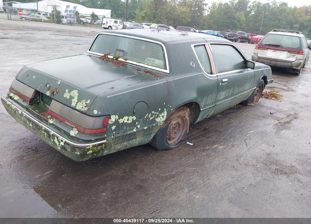 1985 MERCURY COUGAR VIN: 1MEBP9230FA642736