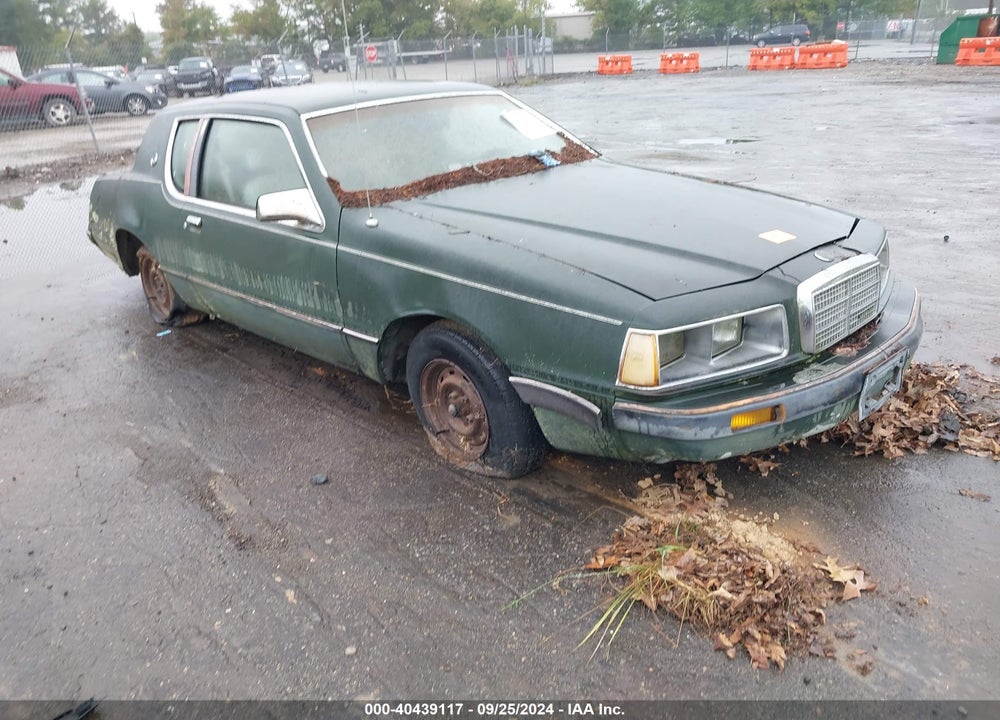 1985 MERCURY COUGAR VIN: 1MEBP9230FA642736