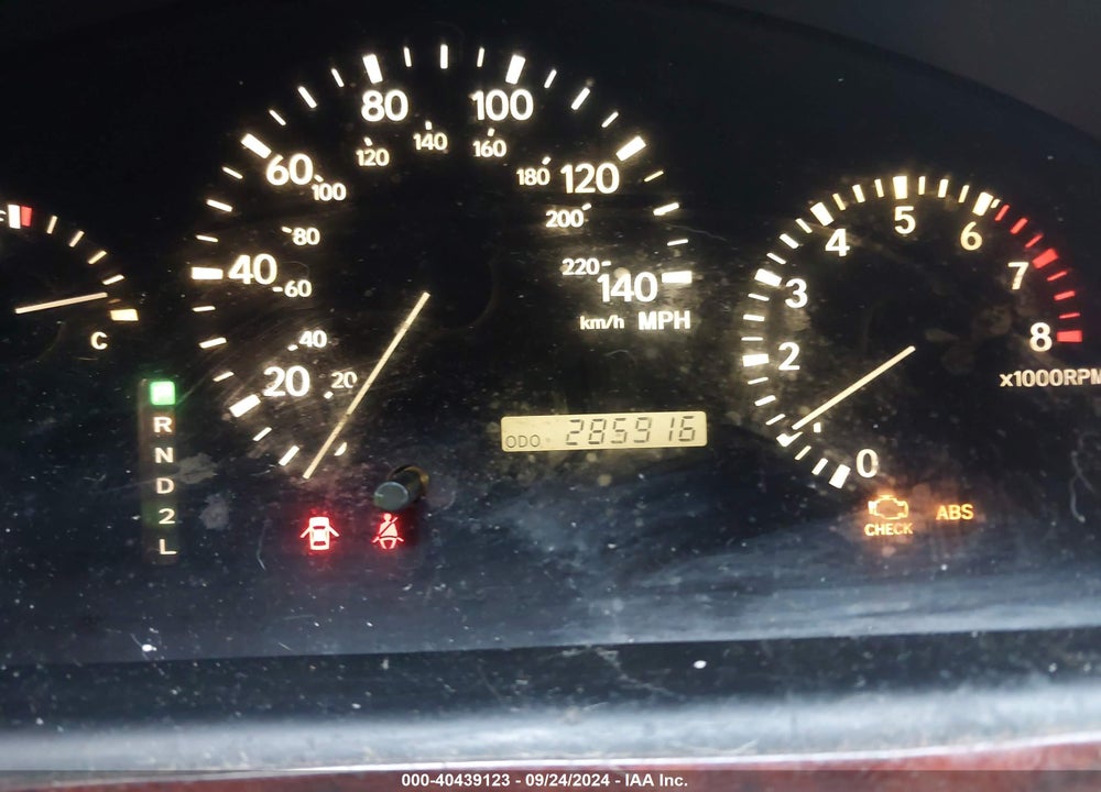 2002 LEXUS RX 300 VIN: JTJHF10U120286385