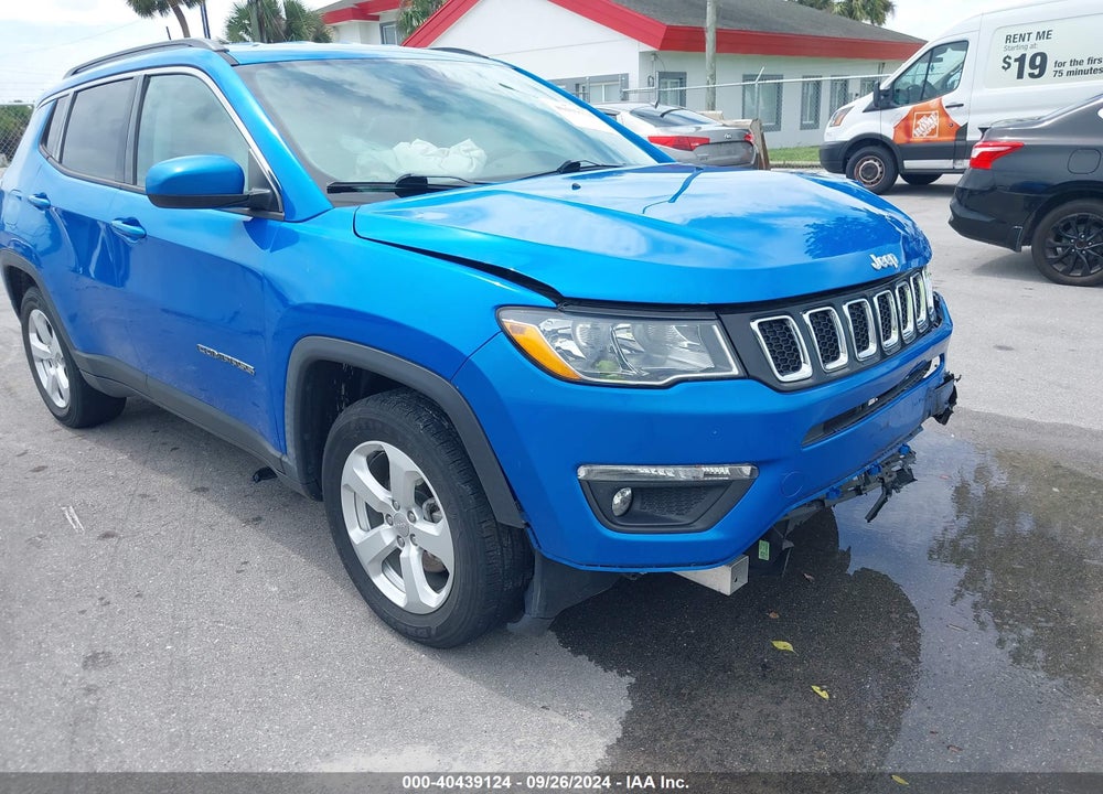 2021 JEEP COMPASS LATITUDE FWD VIN: 3C4NJCBB9MT577007