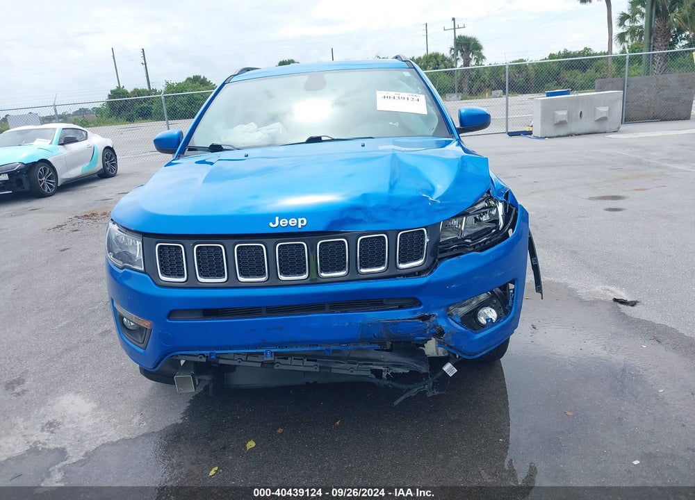 2021 JEEP COMPASS LATITUDE FWD VIN: 3C4NJCBB9MT577007