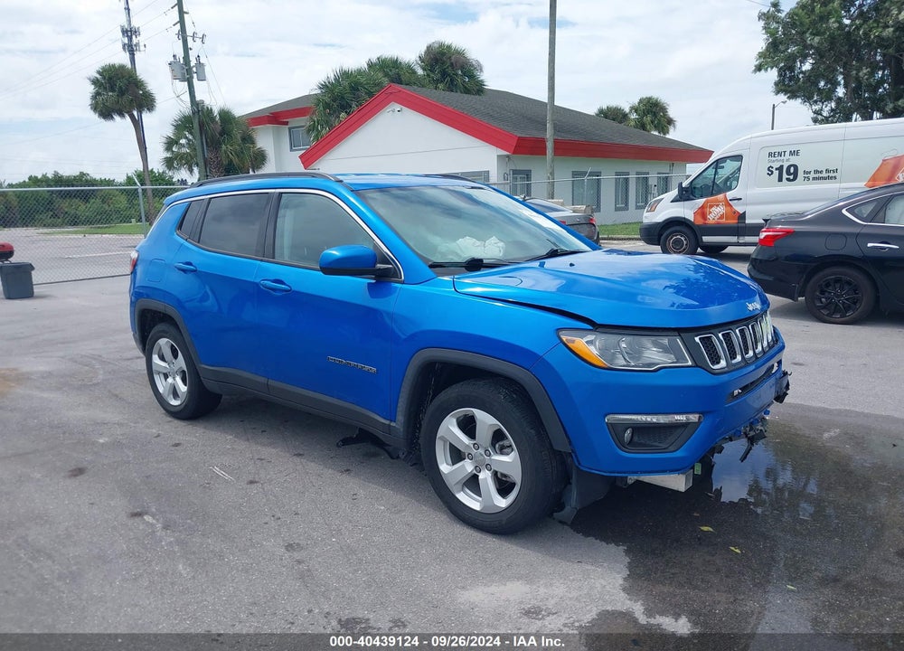 2021 JEEP COMPASS LATITUDE FWD VIN: 3C4NJCBB9MT577007
