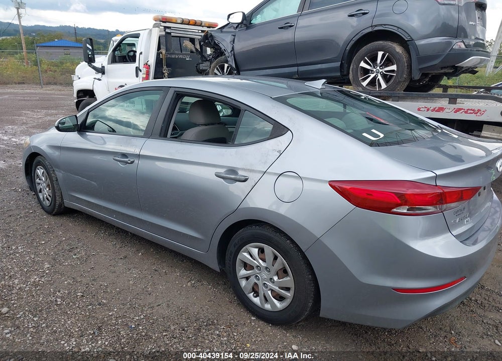 2017 HYUNDAI ELANTRA SE VIN: 5NPD74LF2HH206665