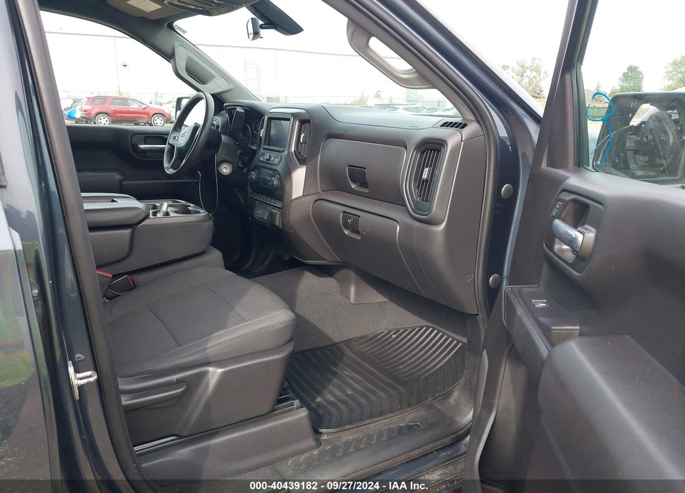 2021 CHEVROLET SILVERADO 1500 4WD SHORT BED CUSTOM VIN: 3GCPYBEK0MG169529