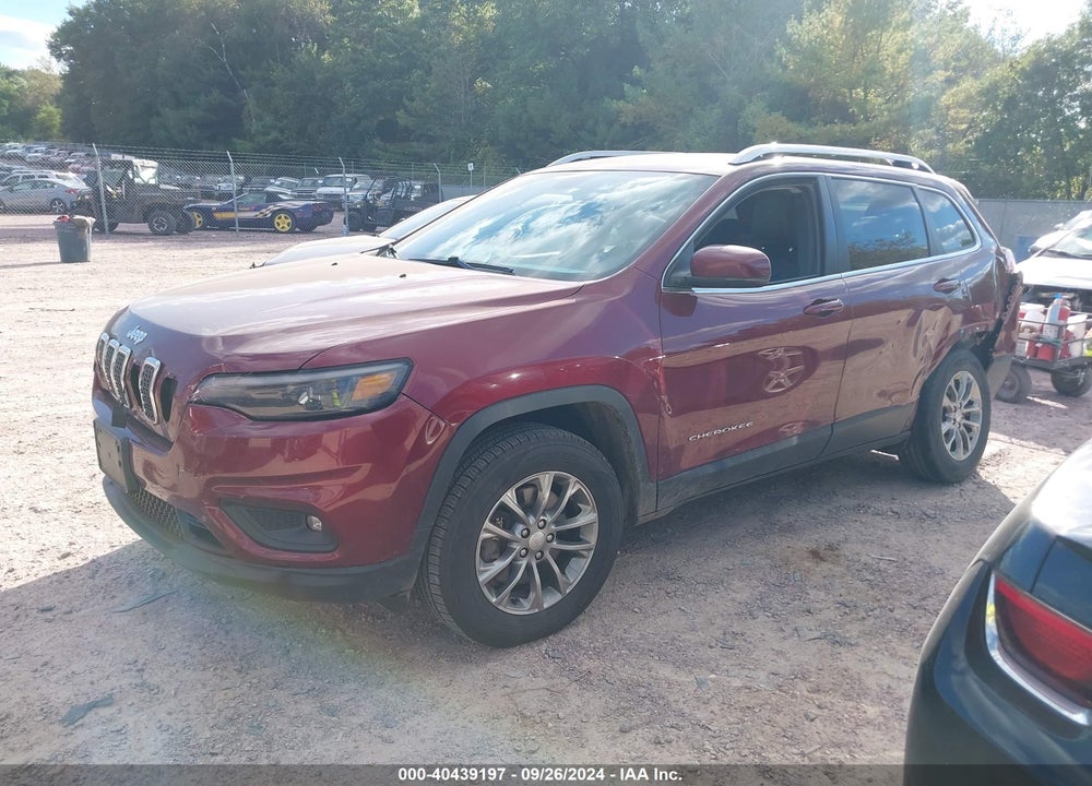2019 JEEP CHEROKEE LATITUDE PLUS 4X4 VIN: 1C4PJMLX2KD309637