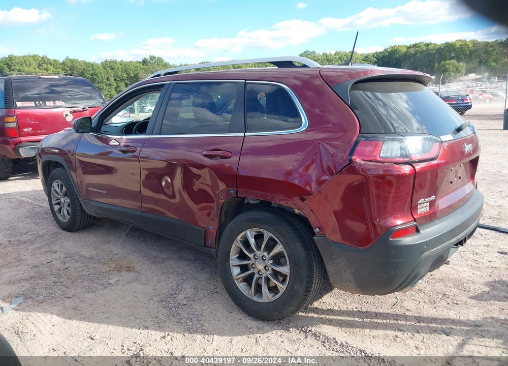 2019 JEEP CHEROKEE LATITUDE PLUS 4X4 VIN: 1C4PJMLX2KD309637
