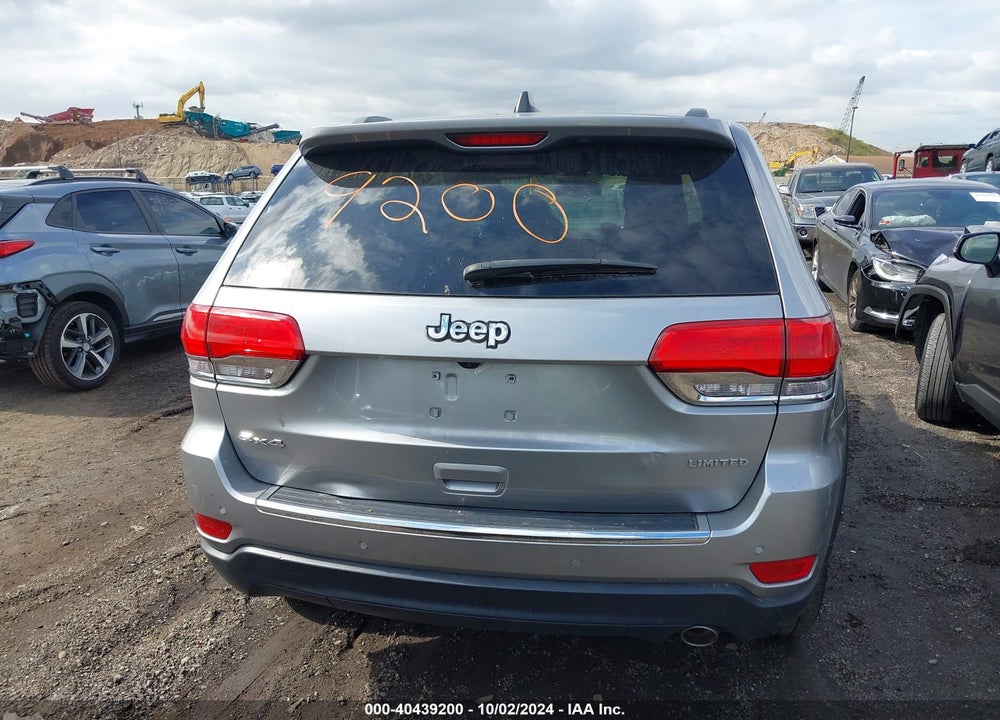 2015 JEEP GRAND CHEROKEE LIMITED VIN: 1C4RJFBG3FC790581