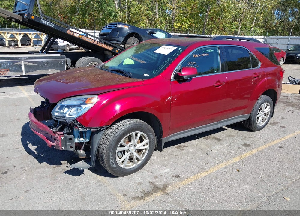 2017 CHEVROLET EQUINOX LT VIN: 2GNALCEK6H1598576
