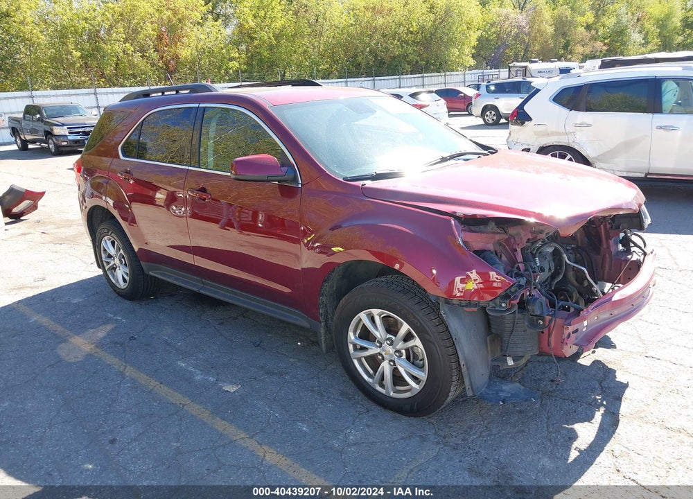 2017 CHEVROLET EQUINOX LT VIN: 2GNALCEK6H1598576