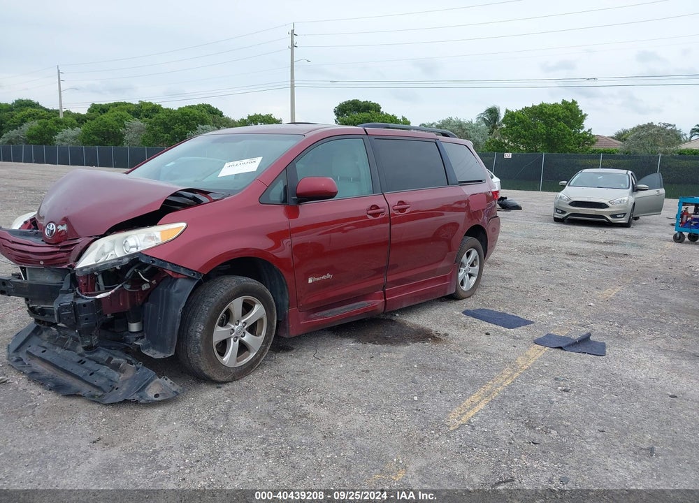 2016 TOYOTA SIENNA LE 7 PASSENGER VIN: 5TDKK3DC6GS760644