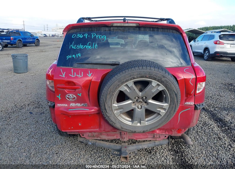 2008 TOYOTA RAV4 SPORT V6 VIN: JTMBK32V586045330