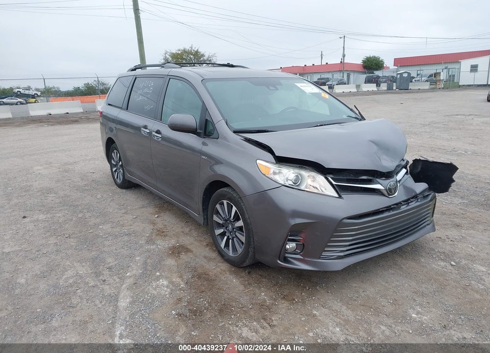 2019 TOYOTA SIENNA XLE 7 PASSENGER VIN: 5TDDZ3DC9KS212974