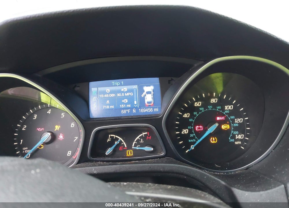 2012 FORD FOCUS SE VIN: 1FAHP3K23CL427826